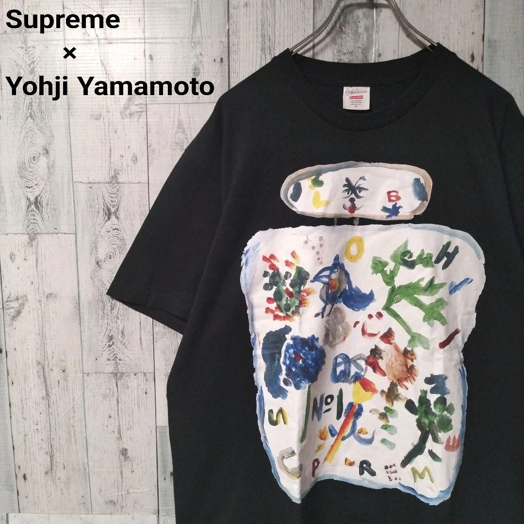 T shirt Supreme Homme L Yoji Yamamoto Collaboration Meilleur Design Streetwear Iconique