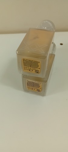 2x 2 Number XX Revolution Mixed Metals Liquid Highlighter PLATINUM GOLD - New - Picture 3 of 3