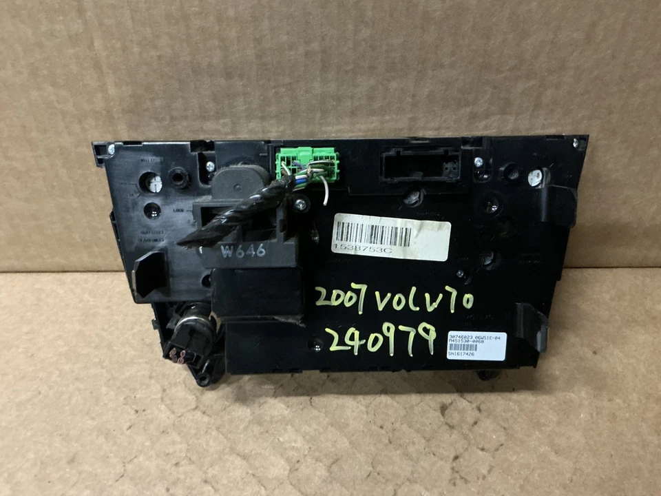 Interruptor de control de temperatura del calentador Volvo V70 2001-2007 OEM 30746023 Foto 2 de 4