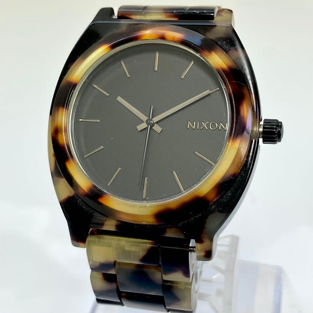 Nixon Time Teller Acetate Tortoise Shell Watch Time Teller Acetate Watch | Tortoise | Unisex Acetate – Nixon EU main image 4