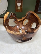 Hand Turned Burled Bowl