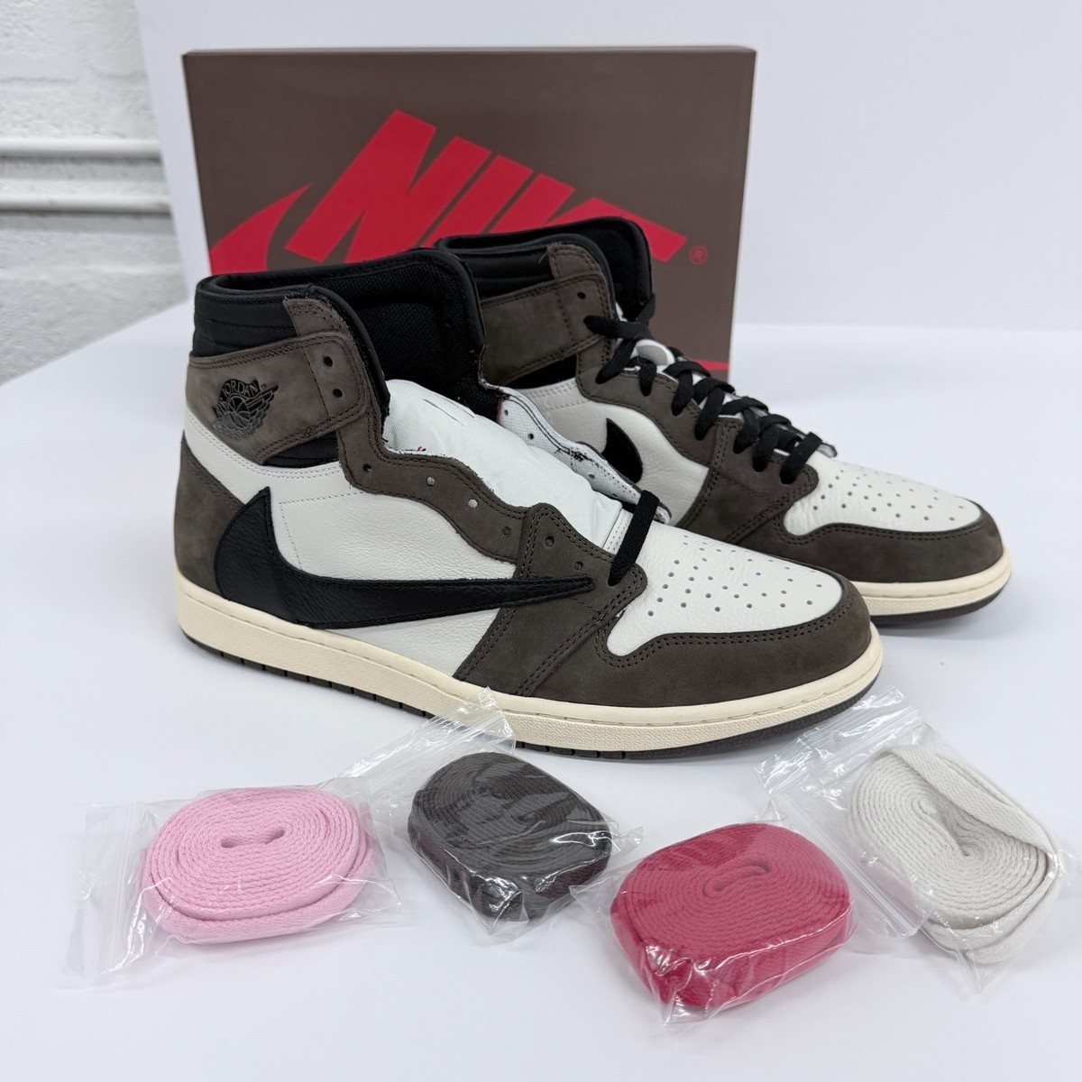 Size 12 - Jordan 1 Retro OG x Travis Scott High Mocha for sale