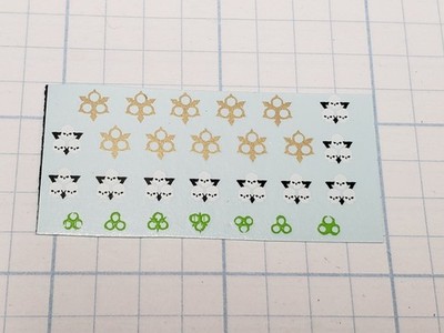 40k Chaos Space Marine Bits Transfer Sheet Death Guard Nurgle 2026