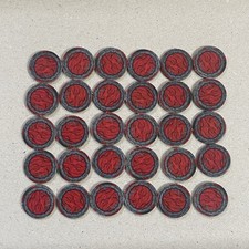 Warhammer Underworlds Shadespire 30 Wound Tokens Replacement Pieces Used