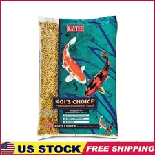 Koi Floating Fish Food All Season Nutrition Cleaner Pond Water 10lb Pellets New