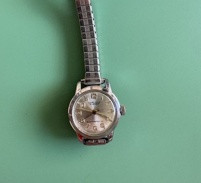 Vintage Women s Watch Carlisle 21 Jewels Hand Wind Mechanical Movement - Running