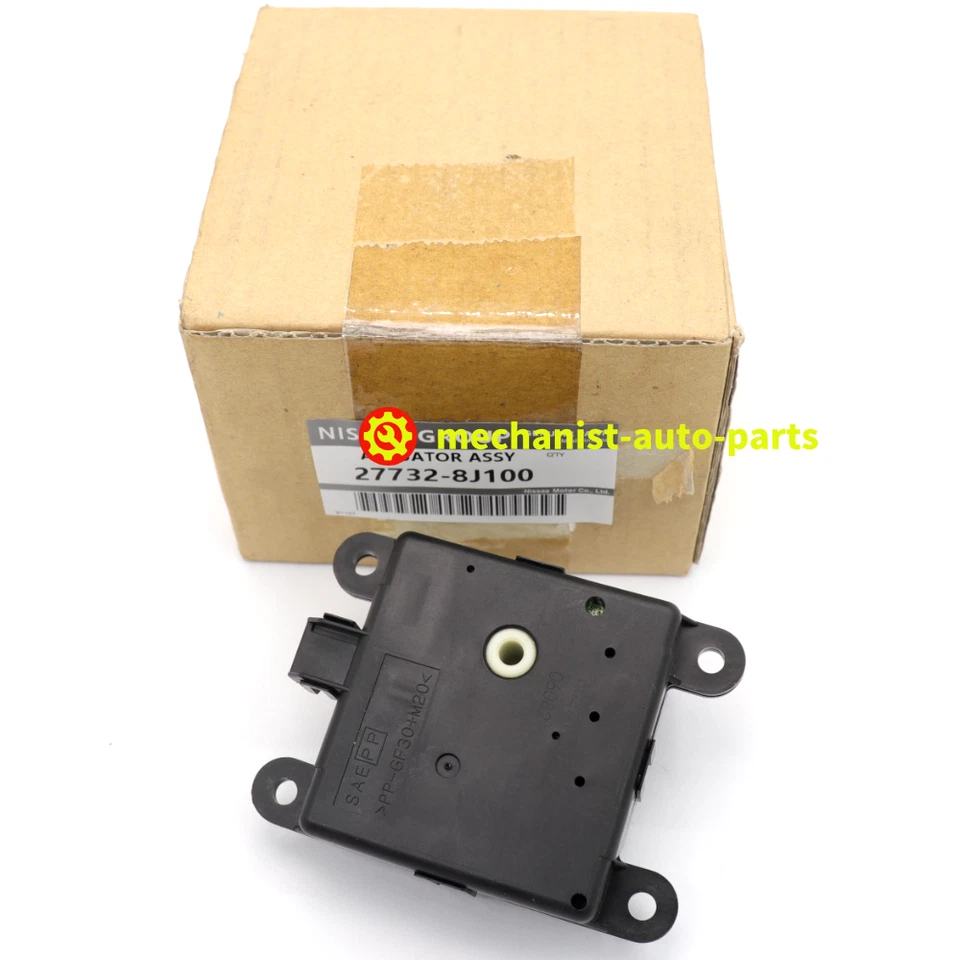 Actuador de puerta mezcla de aire acondicionado OEM 27732-8J100 para Nissan Altima Máxima Murano FX35 Foto 2 de 4