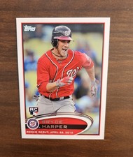 2012 Topps Update Rookie Debut Bryce Harper #US183 RC