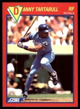 Danny Tartabull 1989 Score Baseball's 100 Hottest Players #19 Royals MLB READ