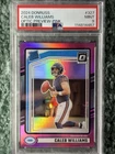 New Listing2024 Panini Donruss - Caleb Williams #327 Pink Holo Prizm Optic Preview PSA 9