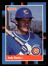 1988 Donruss #119c Jody Davis Chicago Cubs