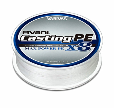 VARIVAS Avani Casting Max Power PE X8 Braided Line 300m 48lb #3 White
