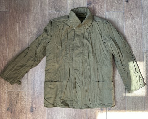 Original Soviet Telogreika Jacket 1976 NOS USSR Quilted Cotton Military