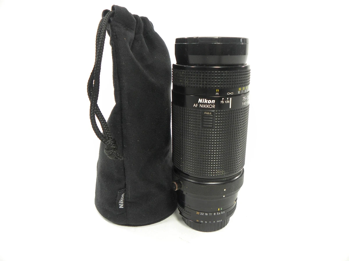 Nikon 75-300mm f/4.5-5.6 Camera Lenses for sale | eBay