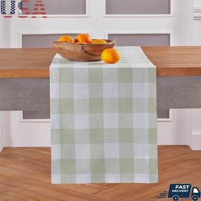100% Pure Linen Table Runner Handcrafted Dining Tables Rustic Home Decor New