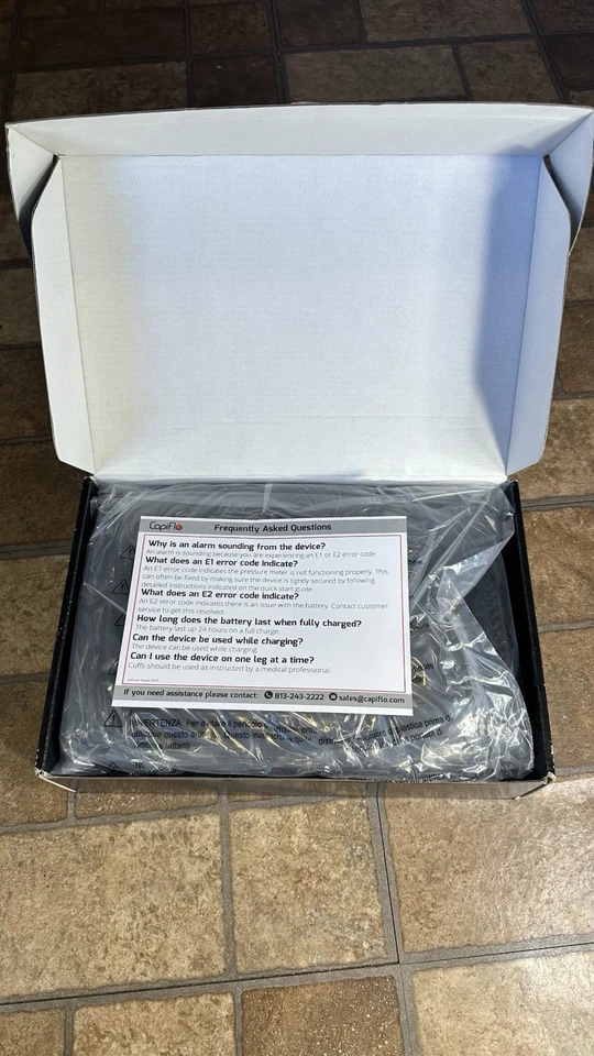 Dispositivo de compresión secuencial CAPIFLO DVT nuevo Foto 3 de 4