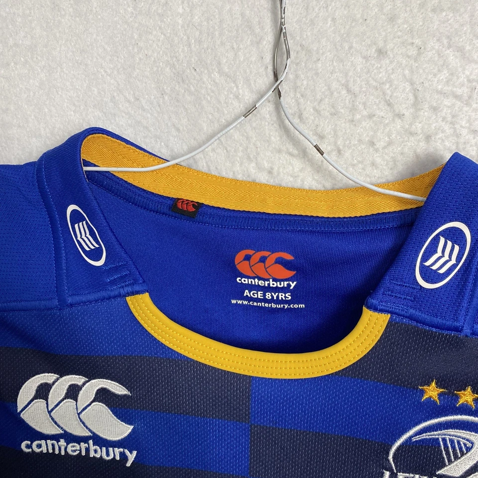 Camiseta Canterbury Leinster Rugby Irlanda Azul Juvenil Niños Niños Edad 8 años Foto 4 de 4
