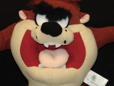 NEW LOONEY TUNES PLUSH TASMANIAN DEVIL TAZ STUFFED ANIMAL TOY | eBay