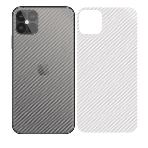 Back Cover Matte Sticker Film Carbon Fiber Rear For iPhone 15 14 Plus Pro Max - Photo 20 sur 31