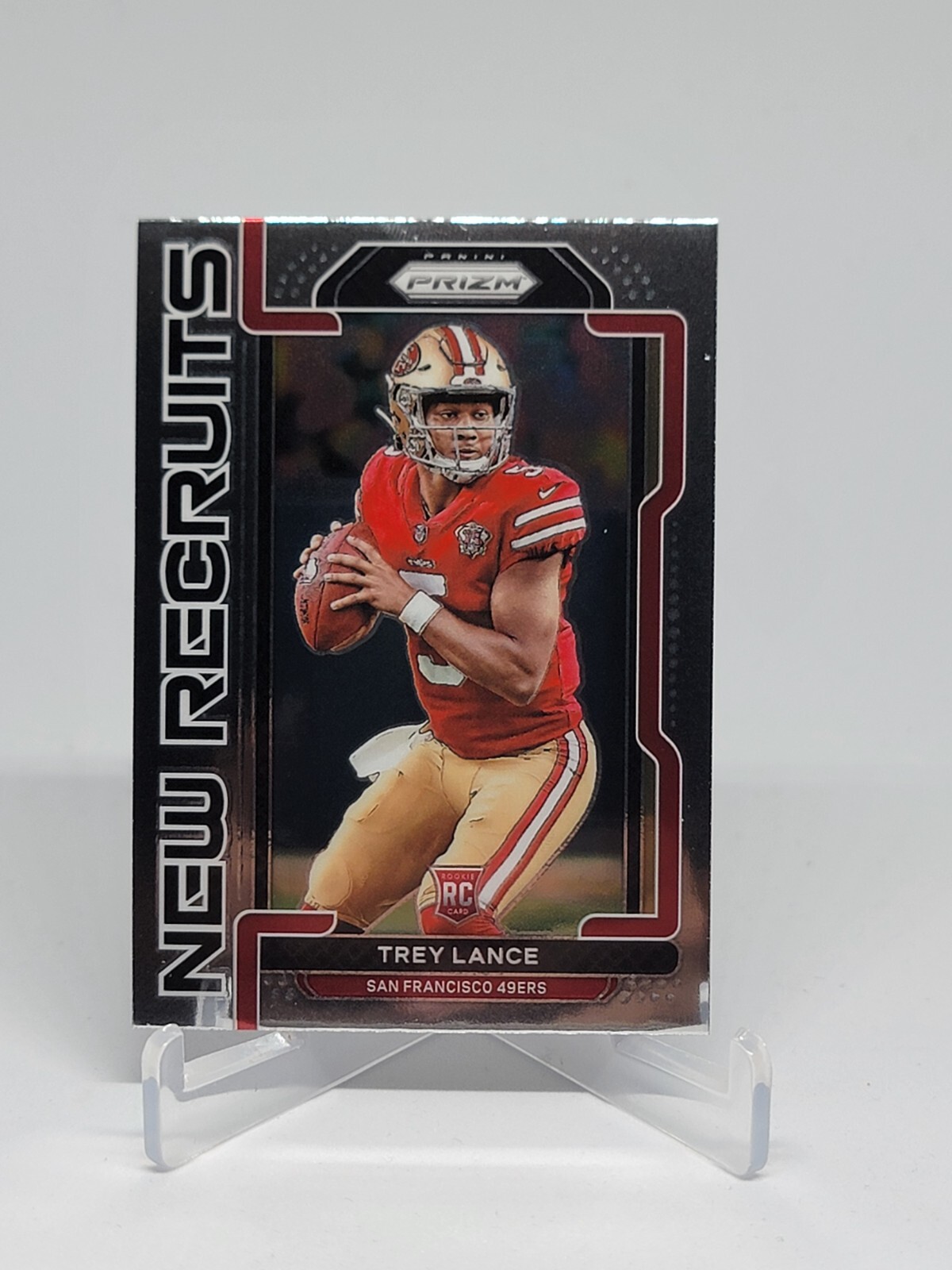 2021 Panini Prizm Trey Lance #NR-3 New Recruits San Francisco 49ers F8D