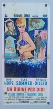 locandina UN BIKINI PER DIDI Boy Did I Get Wrong Number Elke Sommer PIN-UP 1966