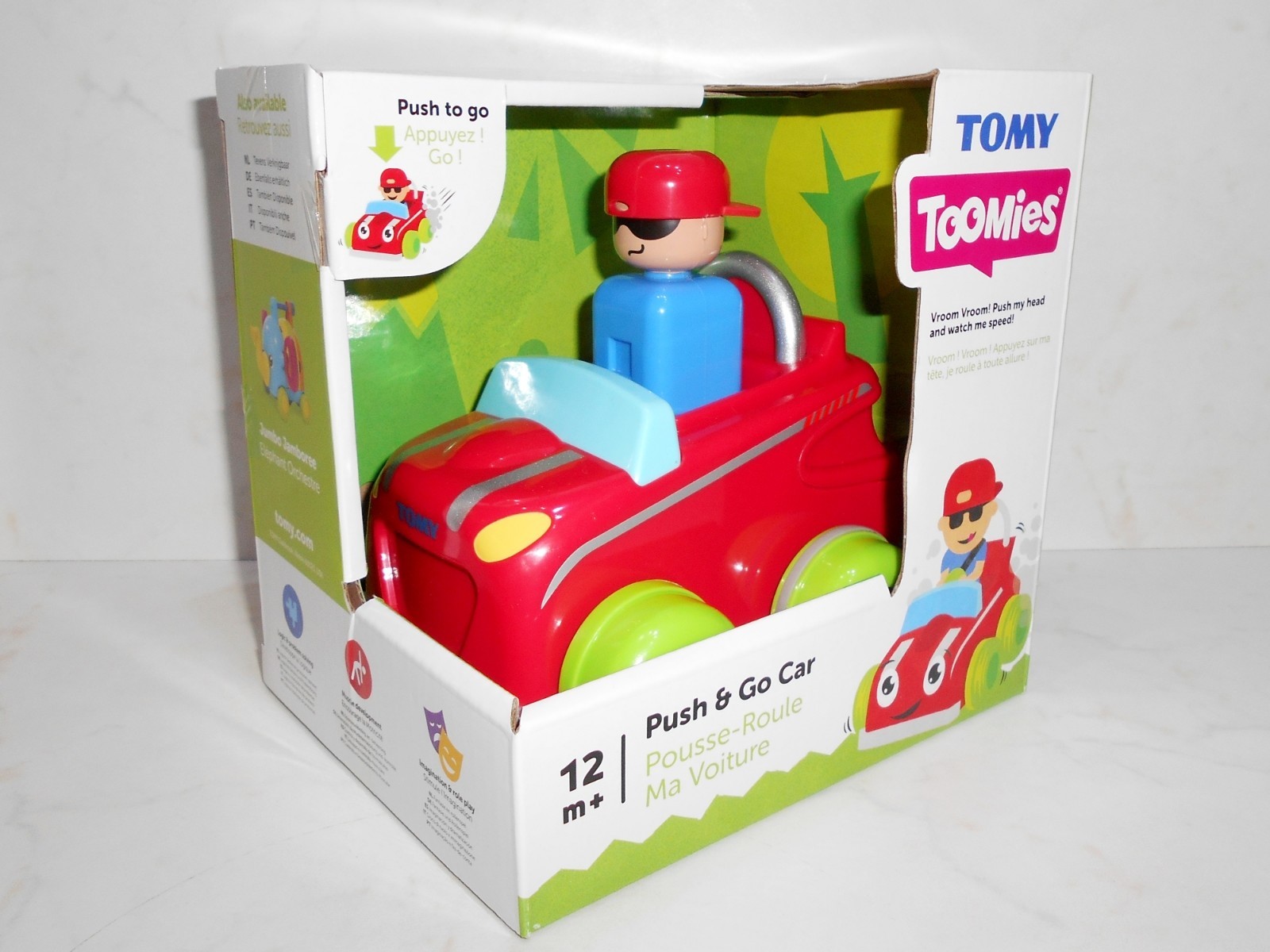 tomy toomies push and go car