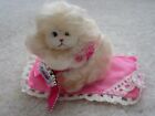 Barbie Pet Cat Glam 'N Groom Lily Persian White Long Hair Vintage