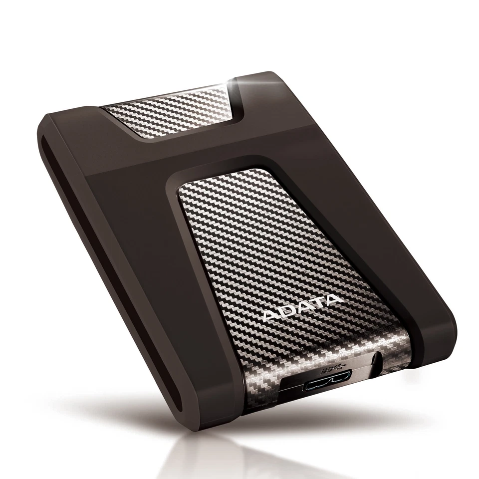 4TB AData Black HD650 Durable USB3.1 Portable Hard Drive - Image 2 of 4