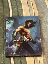 Aquaman 3Dcover 2 DVD Blu-ray 66 Page Book Near Mint