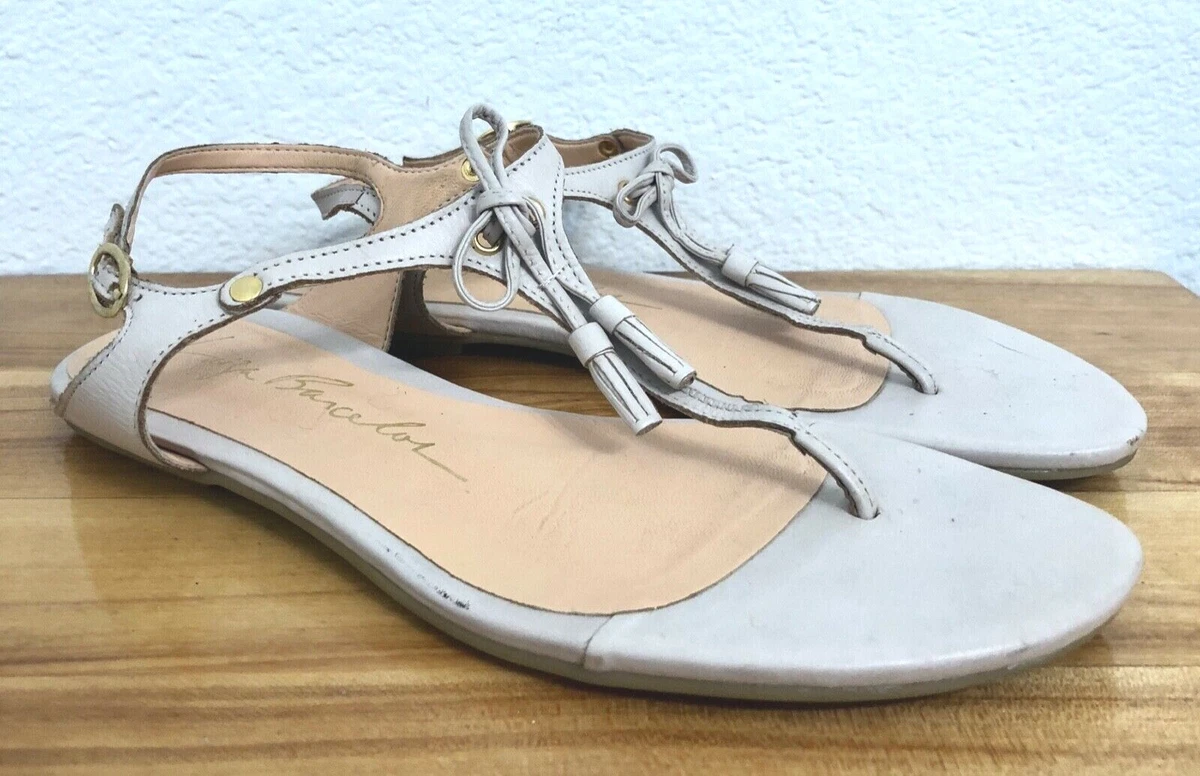 Blush store leather sandals