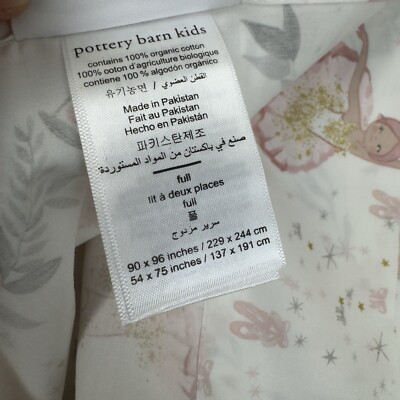 pottery barn バレリーナ　ピンク　新品 Pottery Barn Kids Pink Ballerina Queen Duvet Cover | eBay
