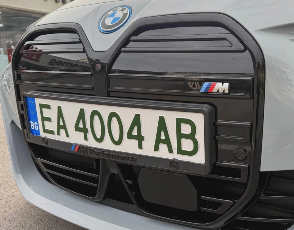 2x licenses number plate holders for BMW M Performance EU standard - Image 2 of 4