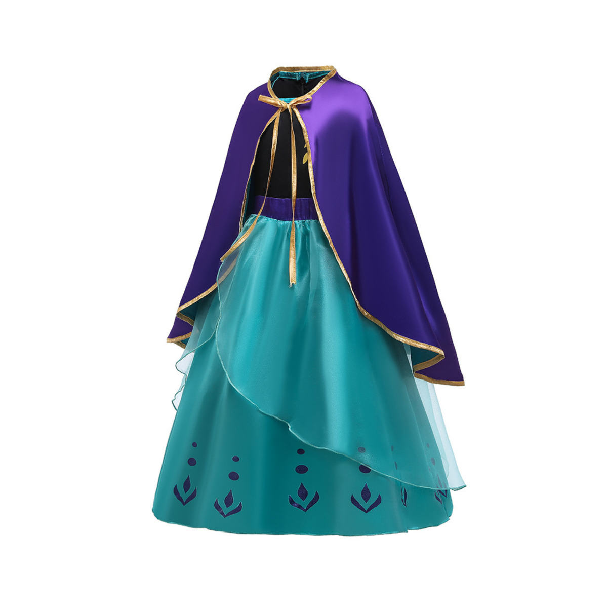Princess Anna's Frozen queen dress with accessories