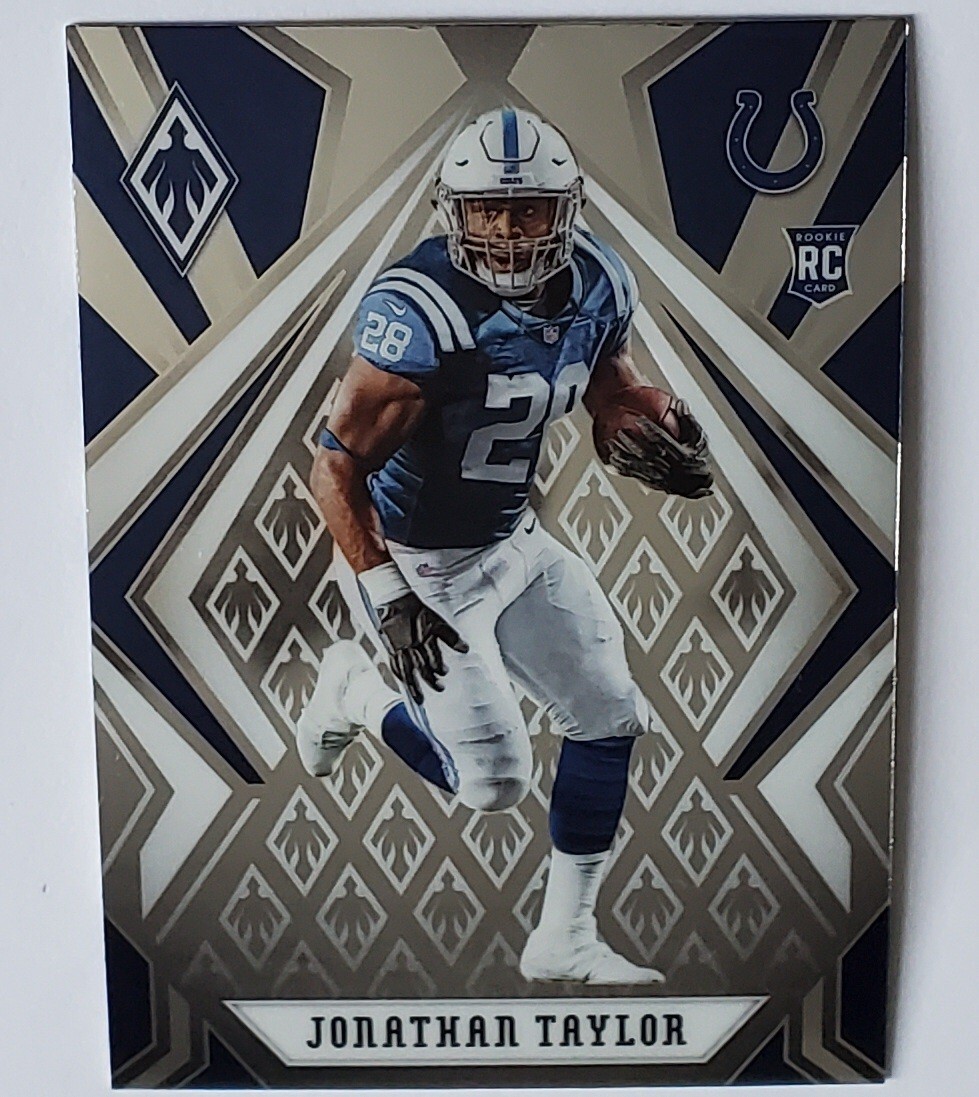 JONATHAN TAYLOR 2020 Panini Phoenix Football Rookie Base Card #118
