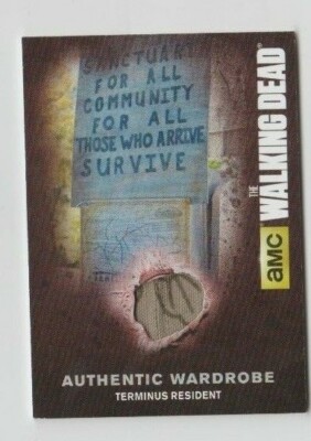 AMC The Walking Dead Season 4 Costume Trading Card Terminus Resident M12 (3)