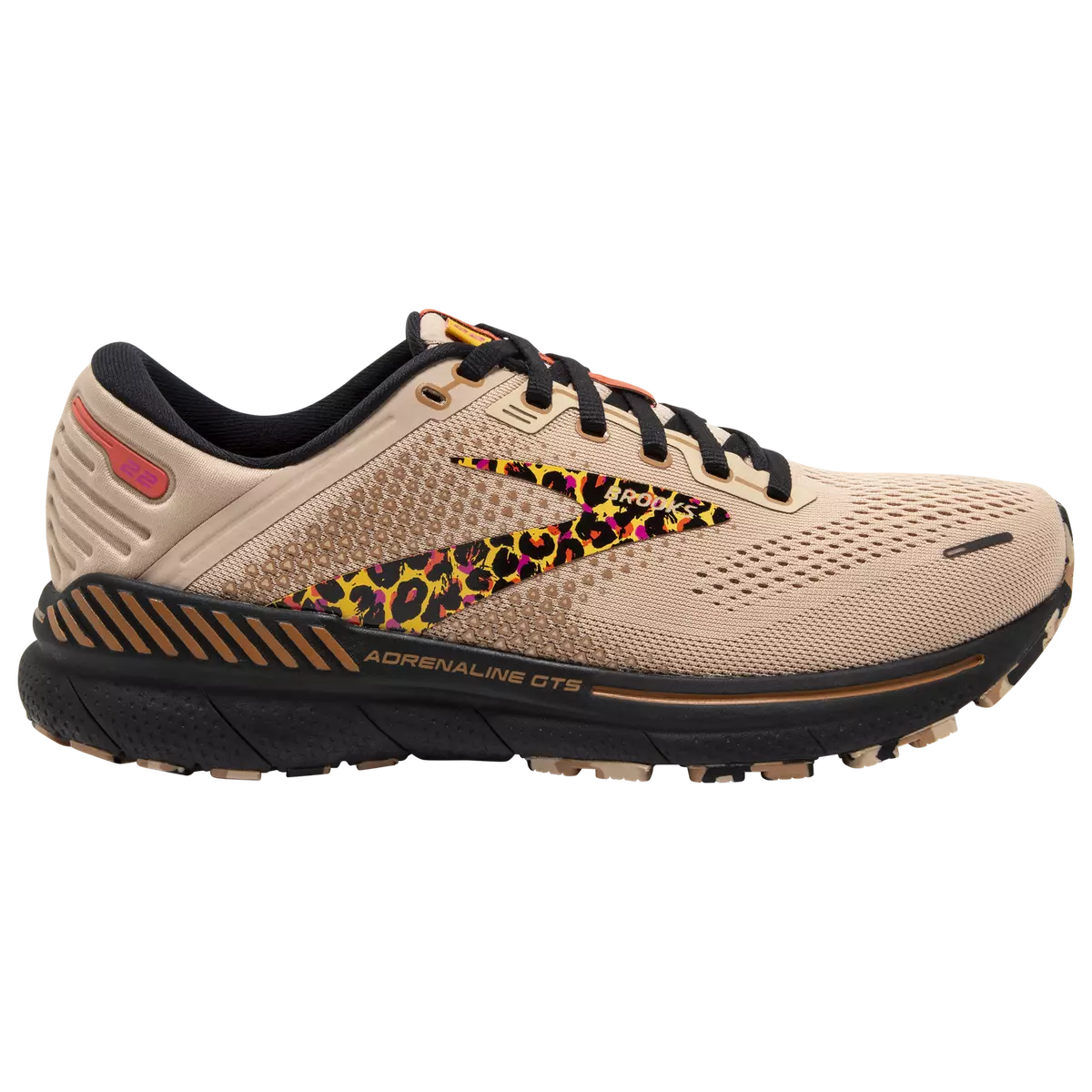 Brooks Adrenaline GTS 22 1203531B215 Brown Black Cheetah Women's Size 6-10  New | eBay