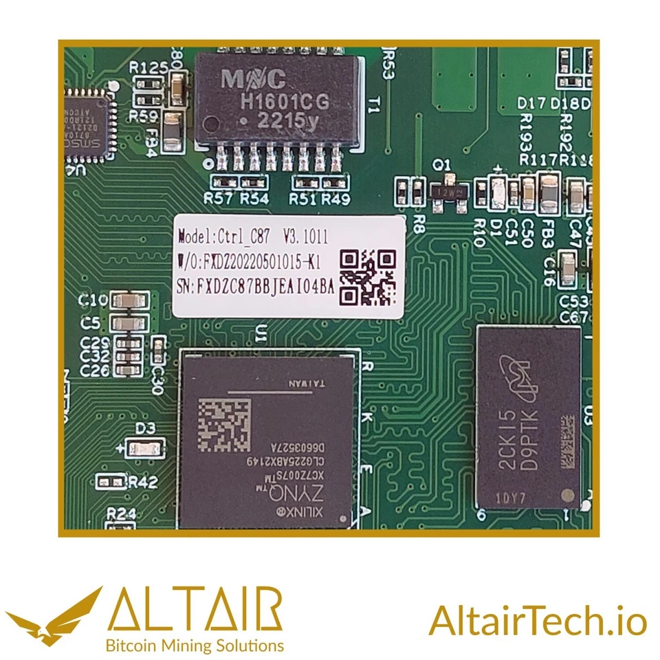 AltairTech.io Xilinx Control board for S19/S19 Pro/S19j/S19j Pro/S19 XP/L7/D7 - Image 4 of 4