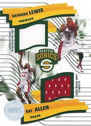 MAGLIA TOPPS PRIMA FILA BASKET PICK N ROLL RELIQUIE 2005 06 scegli tu