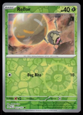 Pokemon - Rellor 026/193 - Reverse Holo - Paldea Evolved - NM/M