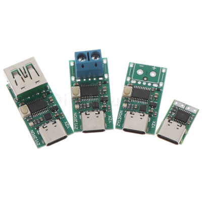 ZYPDS ZY12PDN USB-C Type-C PD2.0 3.0 to DC USB Fast Charge Trigger Poll Detector