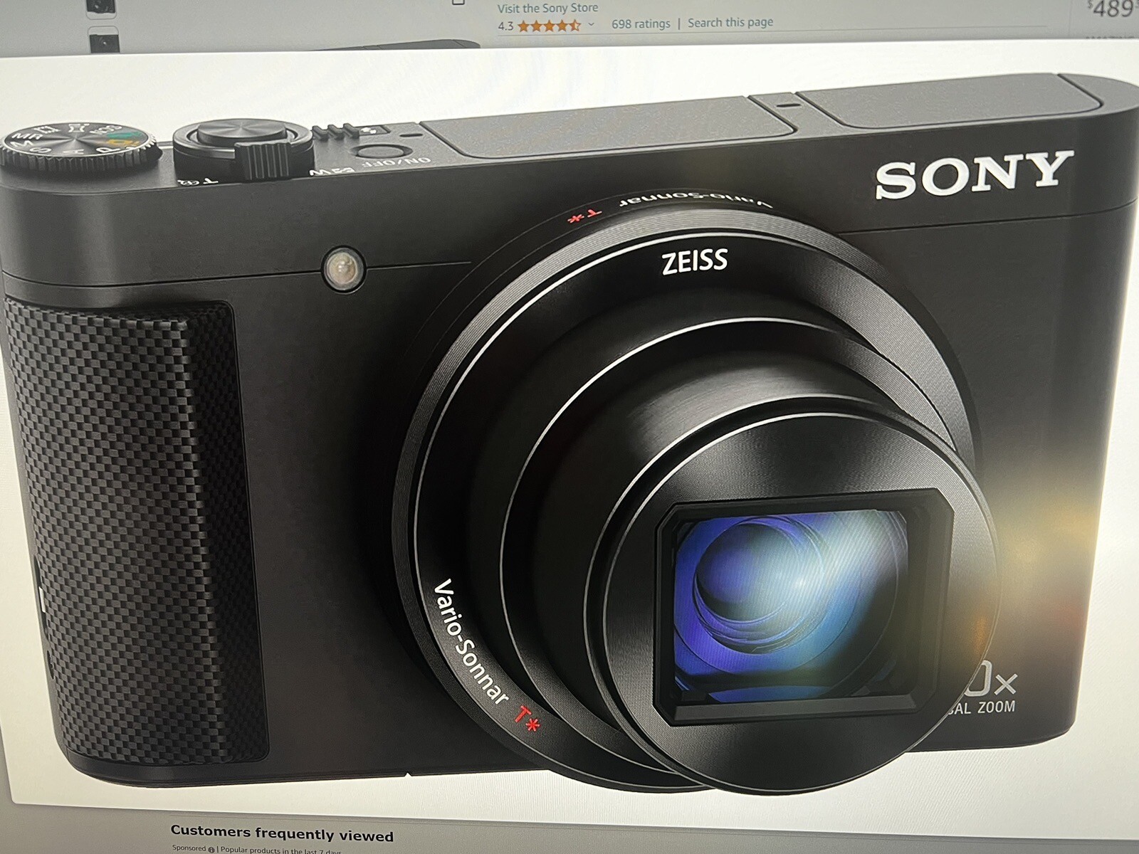 Sony Cybershot DSCHX80 18.2 MP Digital Camera Black for sale online
