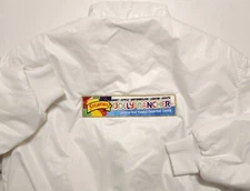 Vintage 1980-90s Jolly Rancher Delivery Puffer Made in USA Large Jacket