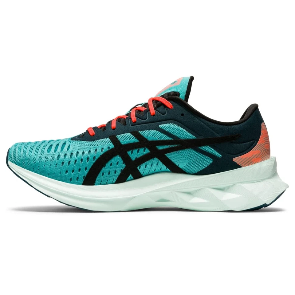 Zapatos para correr Asics Novablast SPS para hombre talla 9 Techno Cyan 1021A525 Foto 2 de 4