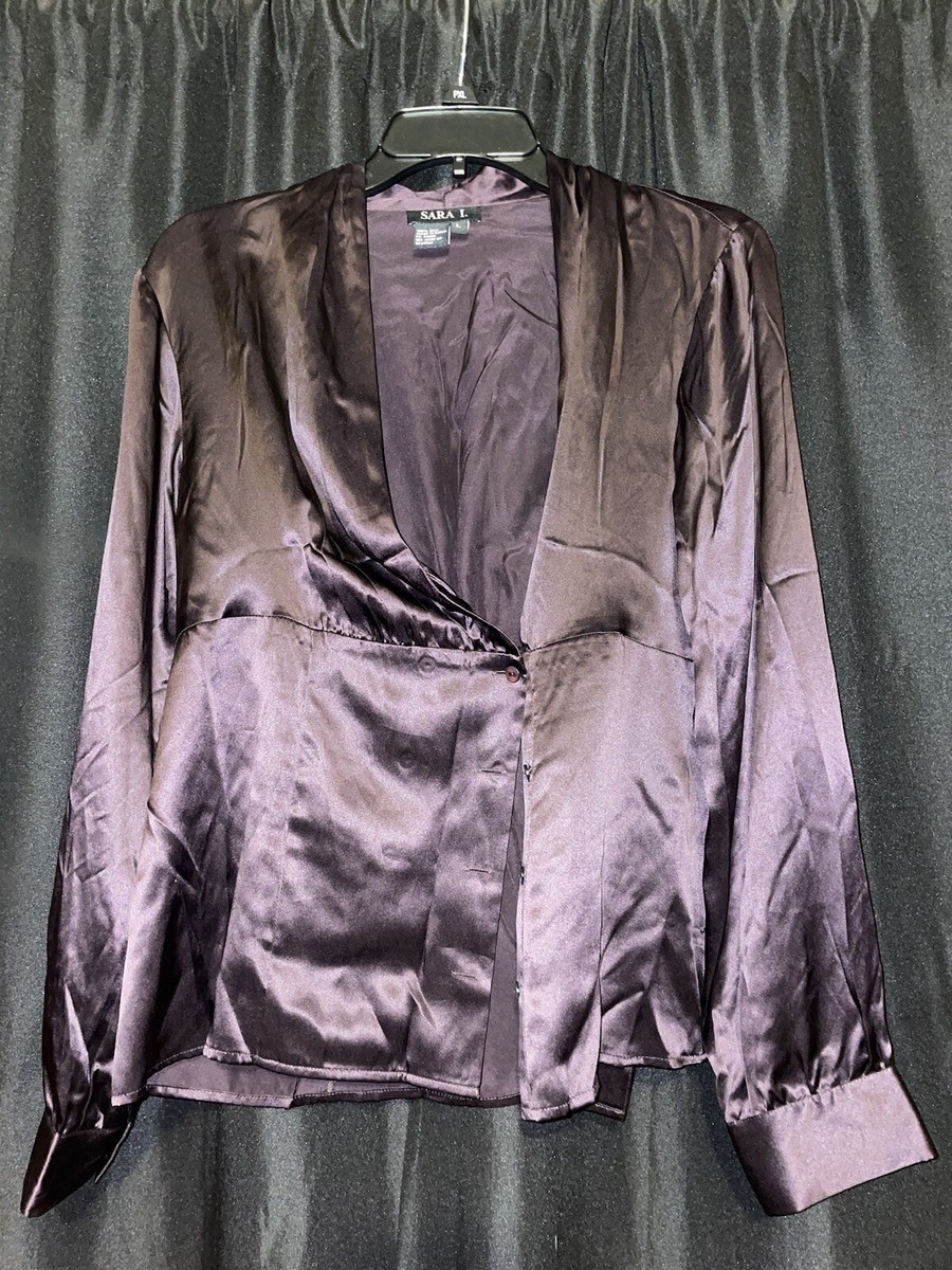 HOT Sara Brown Sara Plus Size Clothing Sara Brown Silk Blouse