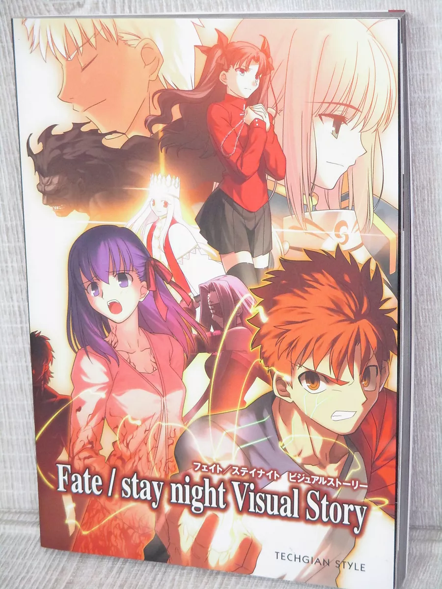 FATE STAY NIGHT Visual Story Art Works Type-Moon Japan Fan Book