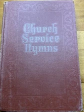 Church Service Hymns 1948 The Rodeheaver Hall Mack Co Hardcover