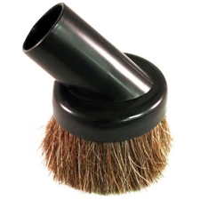 Fits For Black Horse Hair Dust Brush Fit 1-1/4" Attachment Vacuum Tool