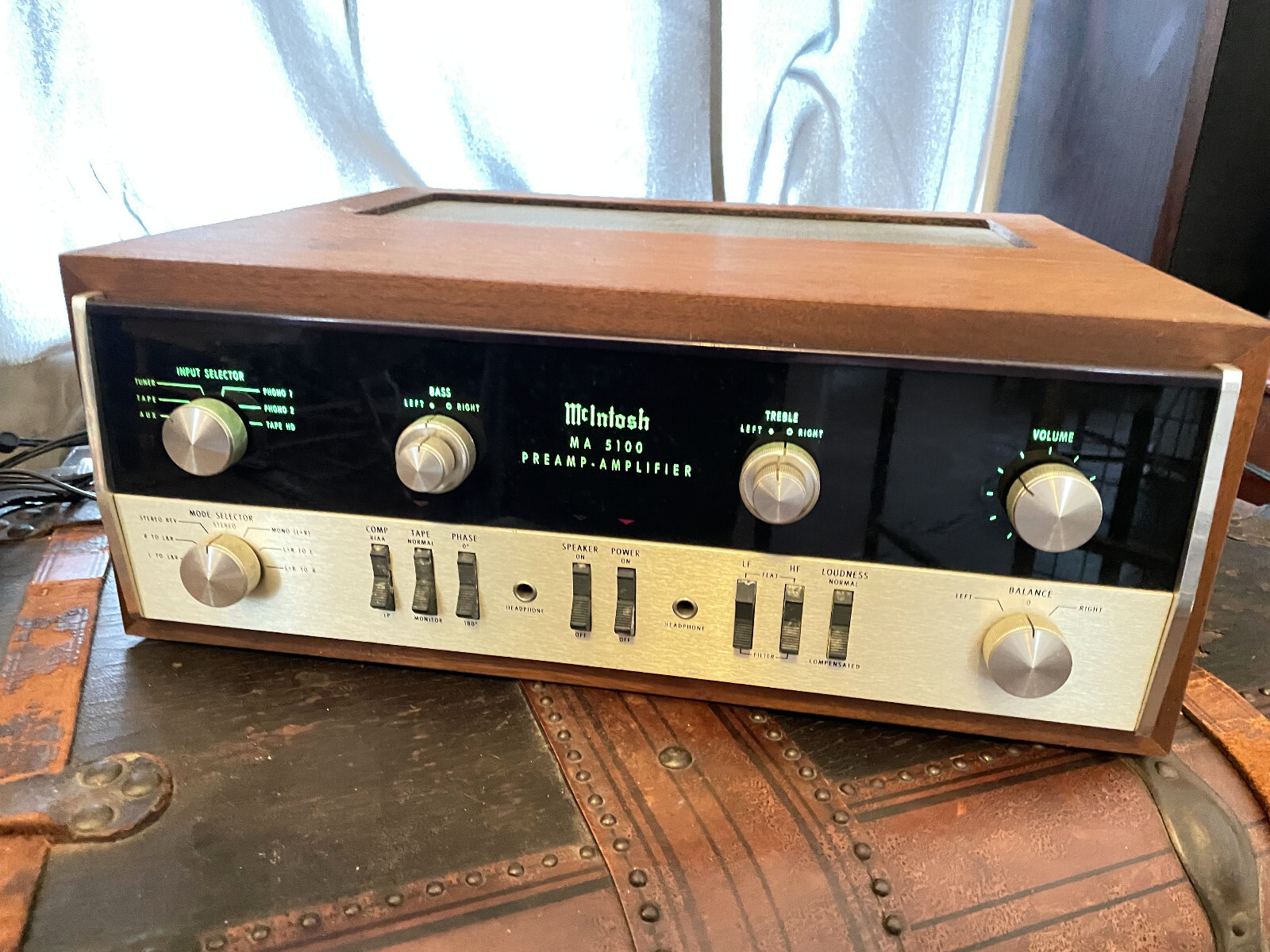 Vintage McIntosh MA5100 Preamp Amplifier, Working eBay