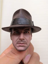1/6 Dr. Henry "Indiana" Jones Harrison Ford Head Sculpt  for 12" action figure