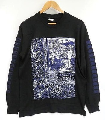 Supreme 24SS Saint Sebastian L/S Tee Black Medium Size Long Sleeve 